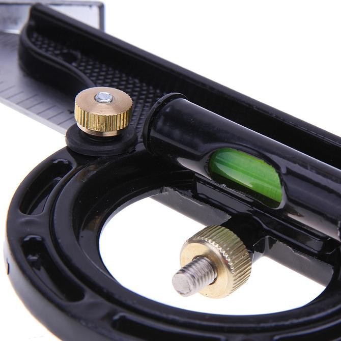 

Promo Combination Square Lengkap Penggaris Tukang Sudut Siku Protractor COD