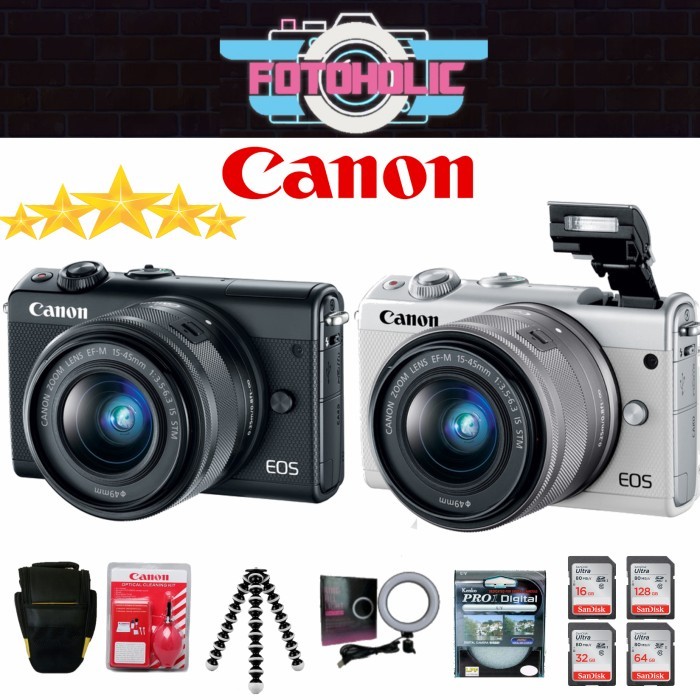 Camera Mirroles Canon M100 Kit 15-45 Is /Canon M100 Kit /Eos M100 Kit