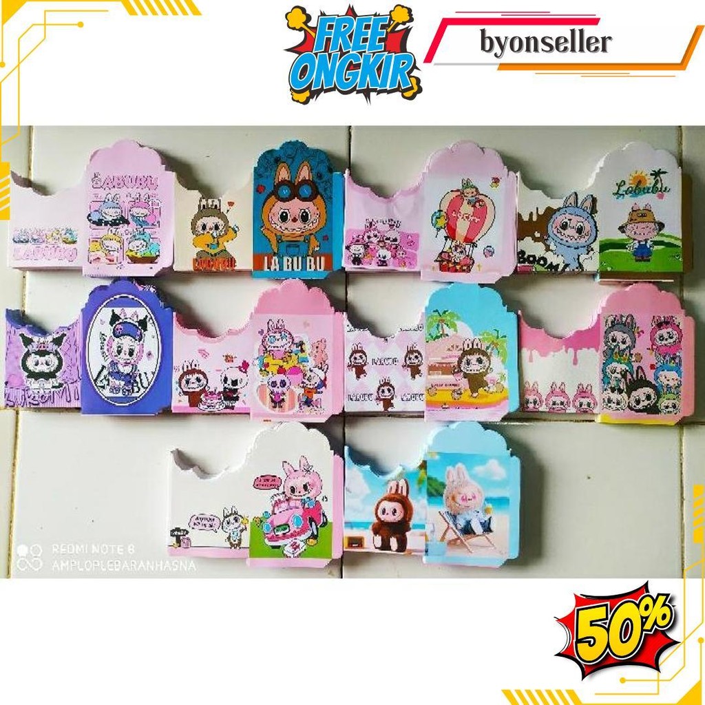 

Amplop Labubu Medium [100 Lembar Free Plastik Bisa Pilih Motif] Termurah Banget