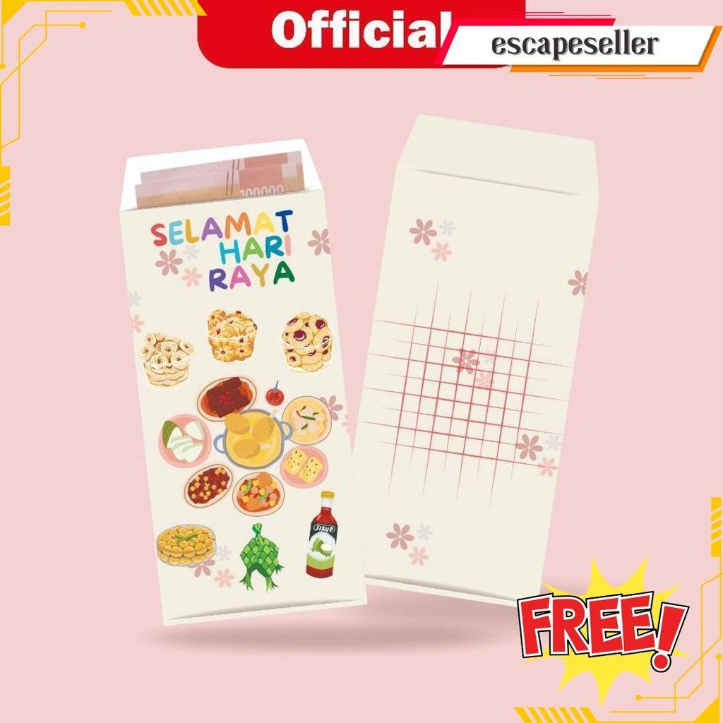 

Amplop Lebaran Panjang Simple & Modern - Pilihan Motif Beragam, Kualitas Premium Siap Kirim