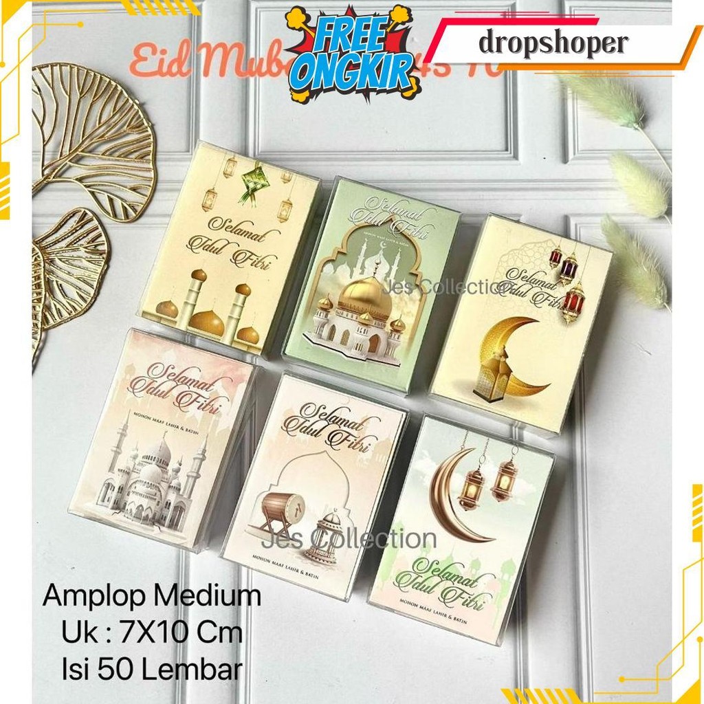 

Amplop Lebaran Idul Fitri (Isi 50 Lembar) Amplop Karakter Angpao Lucu Cod