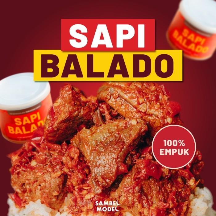 

TERLARIS SAMBEL MODEL - SAMBAL SAPI BALADO KHAS MINANGKABAU SAMBAL LAUK HALAL TAHAN LAMA SAMBEL