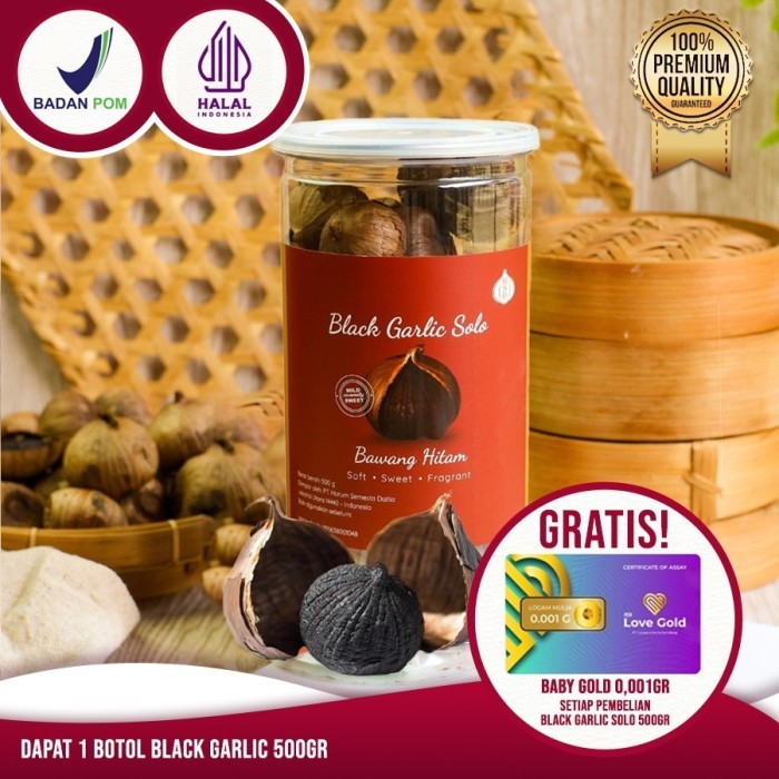 

TERLARIS PREMIUM JUMBO BLACK GARLIC TUNGGAL BLACK GARLIC LANANG HSD 500 GRAM MURAH!!! MURAH