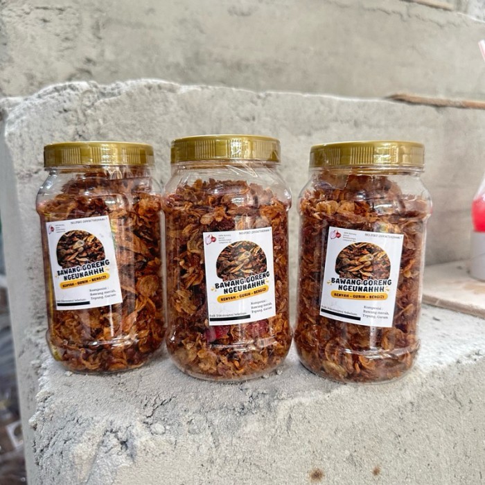 

TERLARIS MUSDALIFAH BAWANG GORENG - 3 TOPLES BAWANG GORENG BREBES PREMIUM MURAH!!! MURAH