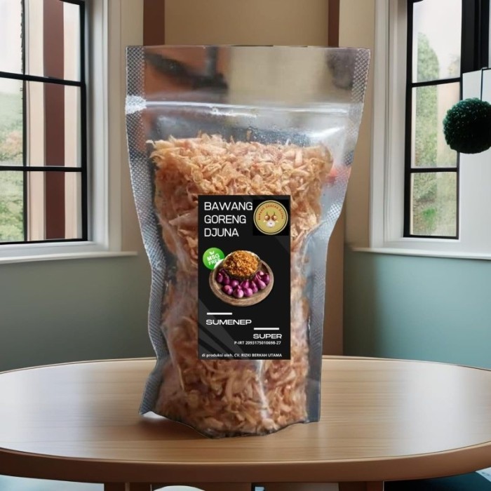 

TERLARIS BAWANG GORENG BREBES/SUMENEP 500GR POUCH MURAH!!! MURAH