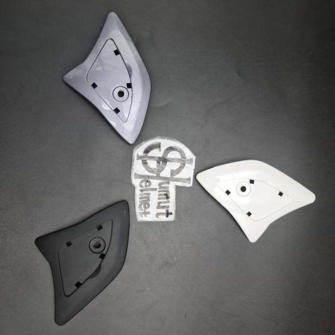 SIDE COVER KUPINGAN HELM NHK ATHENA ORIGINAL BERAGAM WARNA