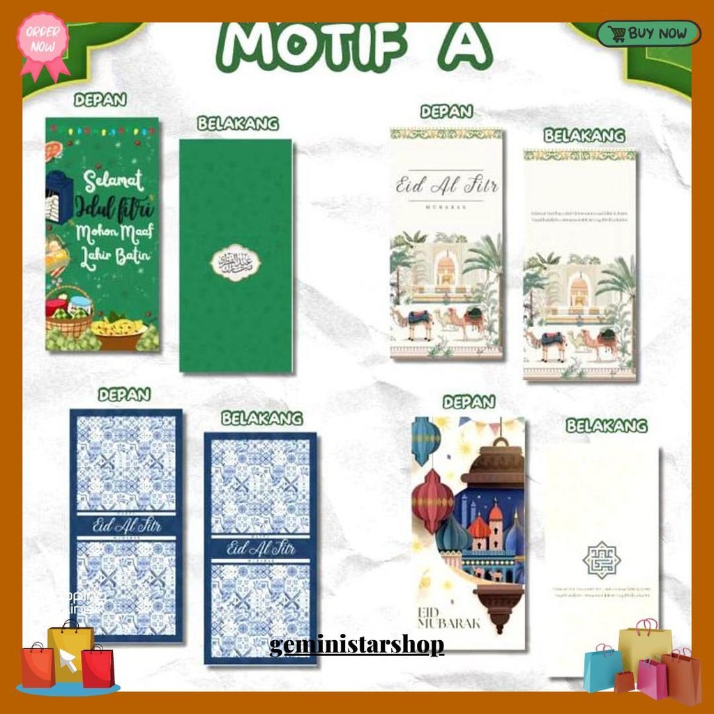 

Amplop Lebaran Exclusive Premium Super Tebal / Amplop Hari Raya / Angpao Lebaran Gratis Ongkir