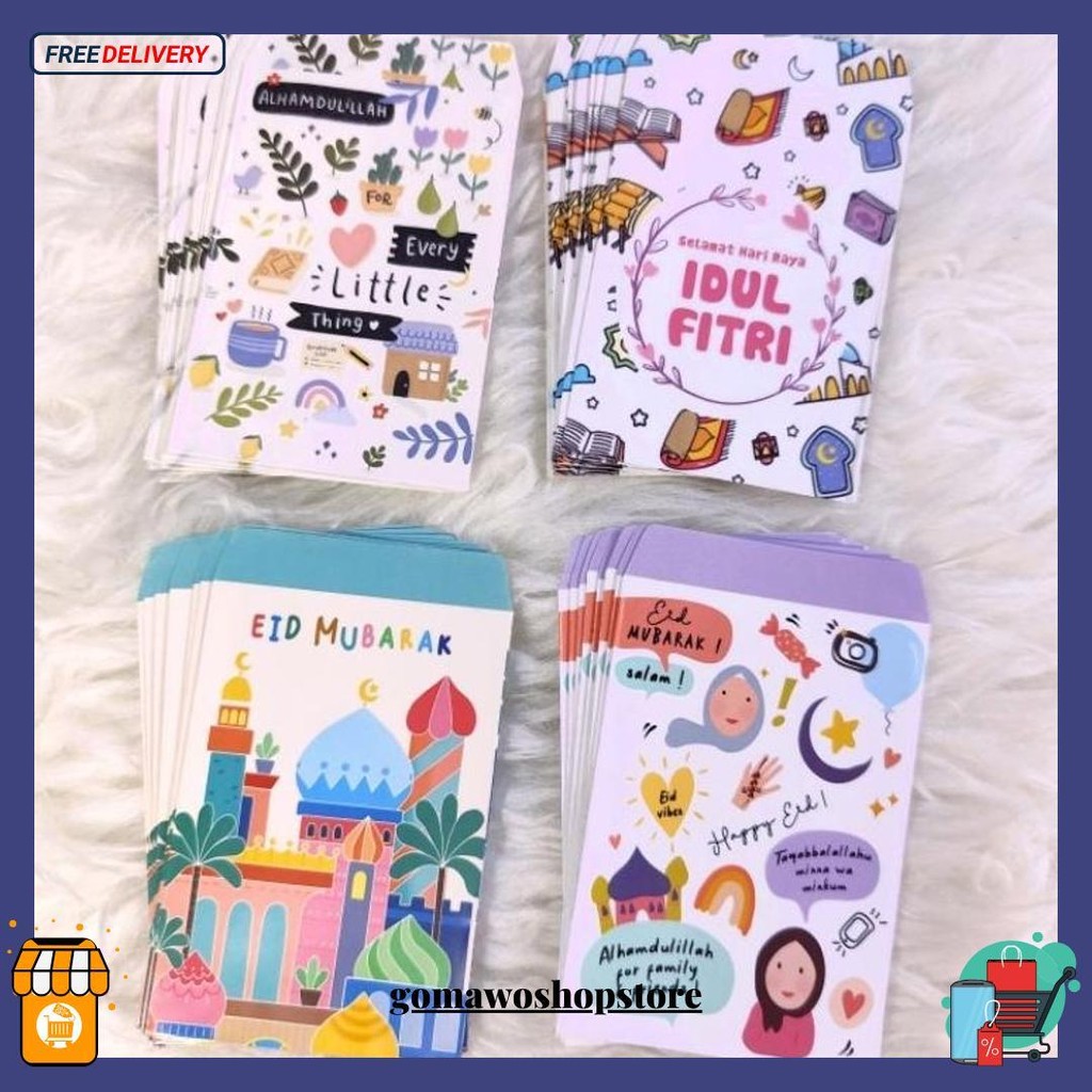 

Isi 10 Pcs - Grosir Amplop Lebaran Medium 2025 Gratis Ongkir