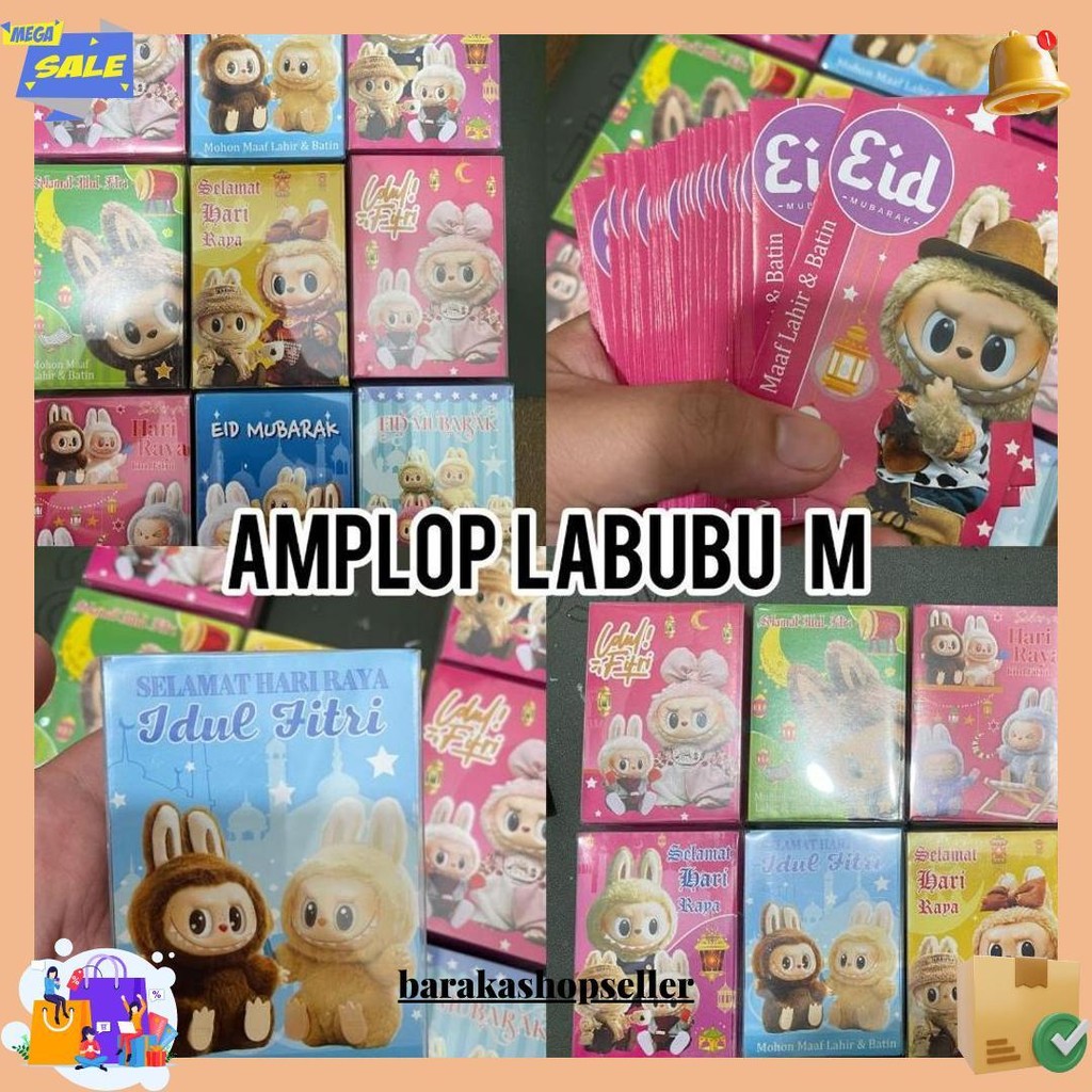 

Amplop Lebaran Idul Fitri (Isi 50Pcs) Amplop Karakter Angpao Lucu Gratis Ongkir
