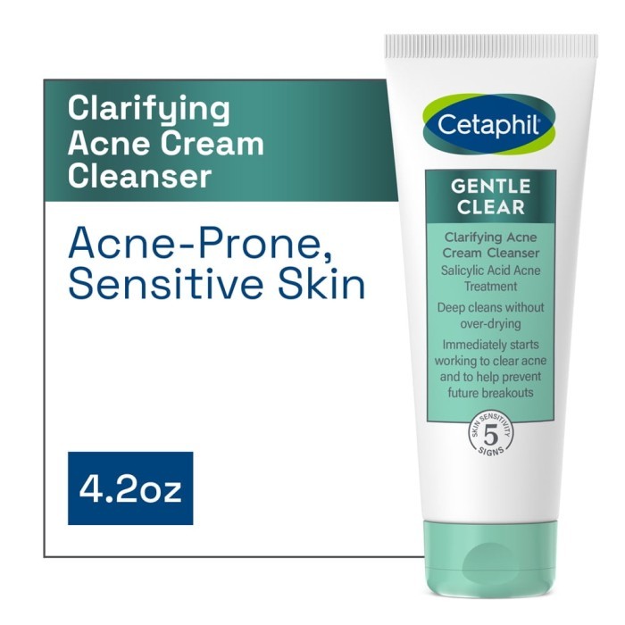 Cetaphil Acne Cleanser Pore Clearing Cleanser Moisturizer