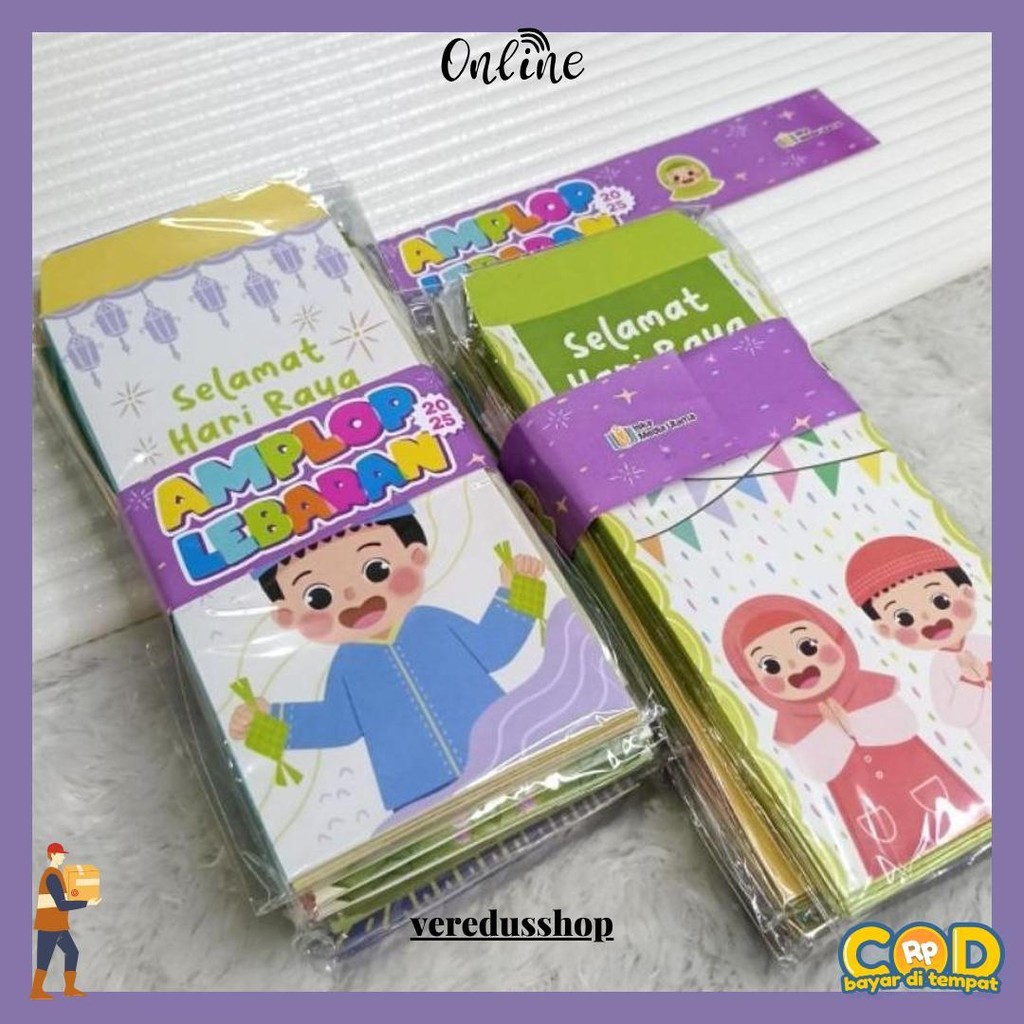 

Ready Amplop Lebaran Edisi 2025 1 Paket Isi 50 Pcs Iska Media Utama - Amplop Lebaran Lucu - Amplop Lebaran Murah - Desain Unik - Uang Siap Kirim