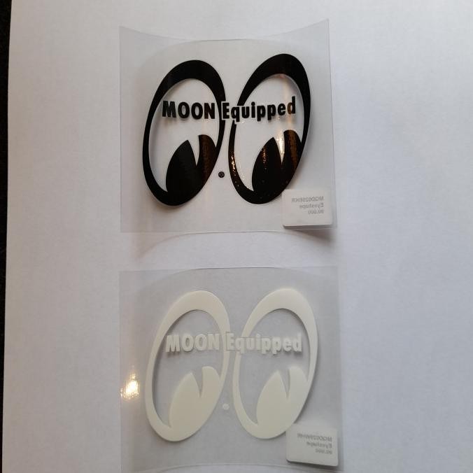 

Promo MOON Equipped Eye Shape Die Cut Sticker COD