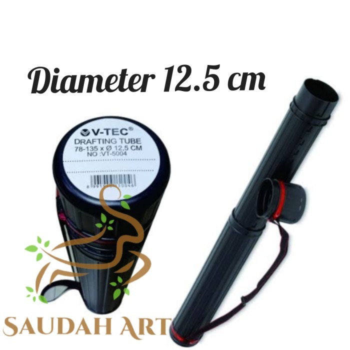 

TERBARU! Tabung Gambar Drafting Tube 12.5cm / 78-135cm - 5004 (3 section)