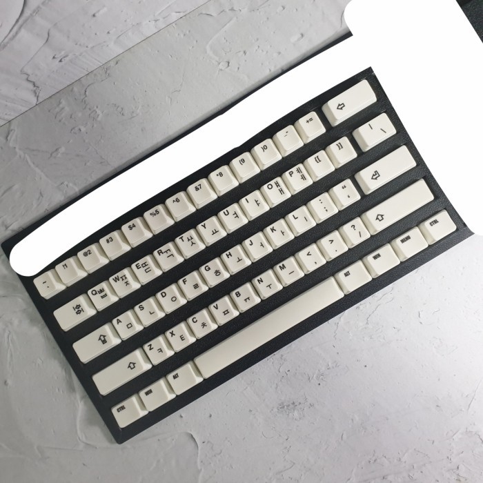 KEYKRAFT KEYCAPS KOREAN ( HANGUL ) KEYCAP SET (60%)