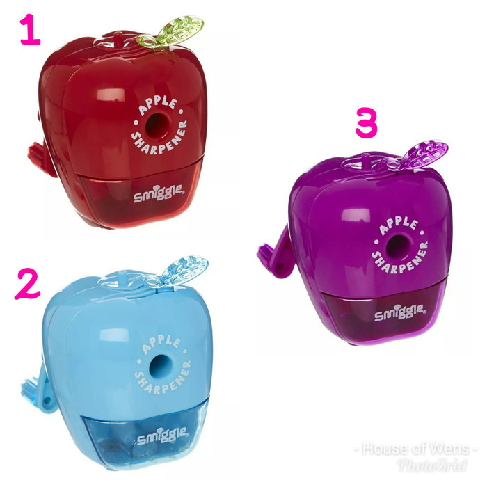 

SMIGGLE WIND UP APPLE SHARPENER - RAHUTAN PUTER SMIGGLE