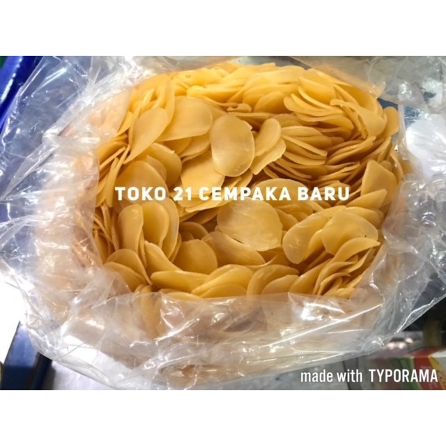 

Readyy!! Krupuk Sari Udang 1 Karung isi 5KG Kerupuk Ikan Mentah Enak 5 KG