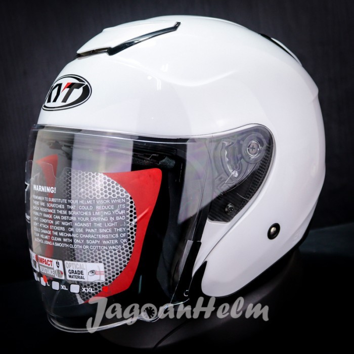 Kyt Helm Kyoto Solid White