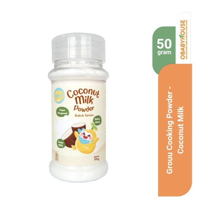 

Grouu Coconut Milk Powder - Bubuk Santan 50Gr Best Seller