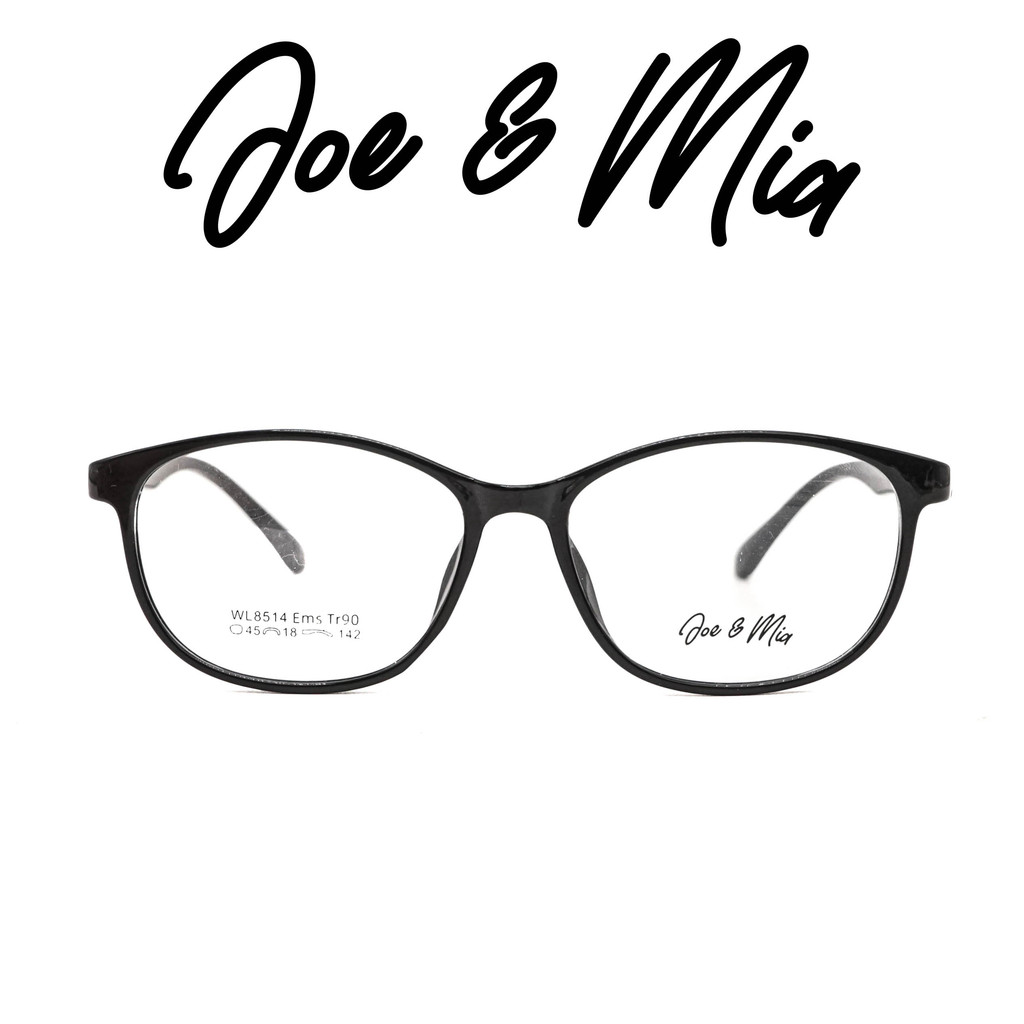 Joe & Mia Kacamata Pria Wanita 8514 Black