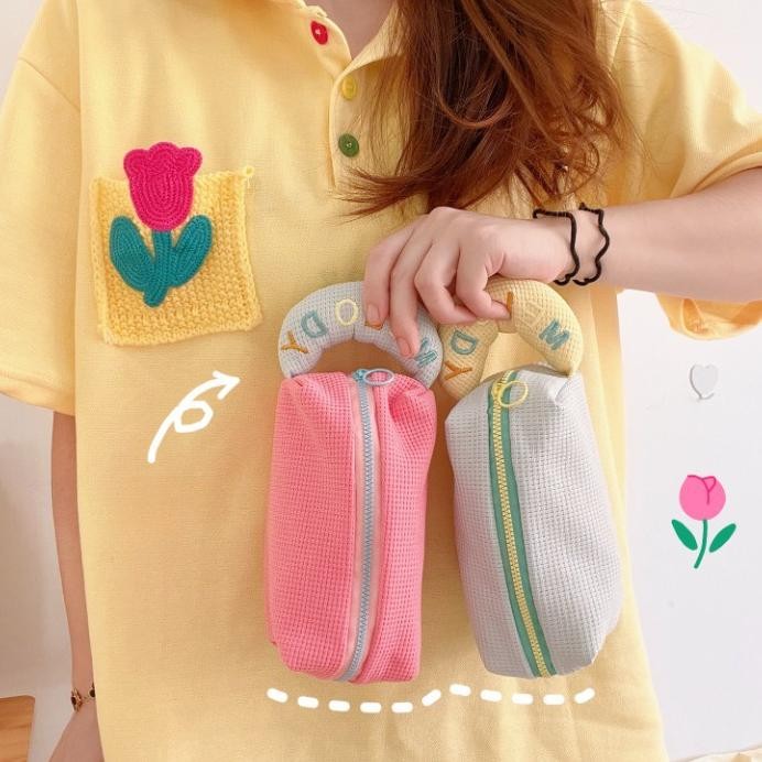 

COD Mismi Alina Pencil Case / Tas Kosmetik / Kotak Pensil Cute Sekolah Perempuan Trendy - PC4A yt-