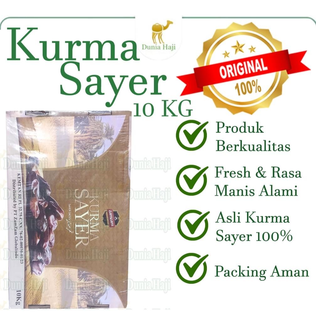 

Kurma SAYER 1DUS-10KG Premium Gold Murah kualitas Super Original