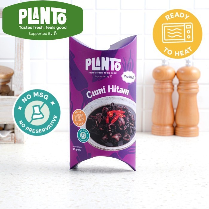

HOT SALE! Planto Tumis Cumi Hitam 125 gram
