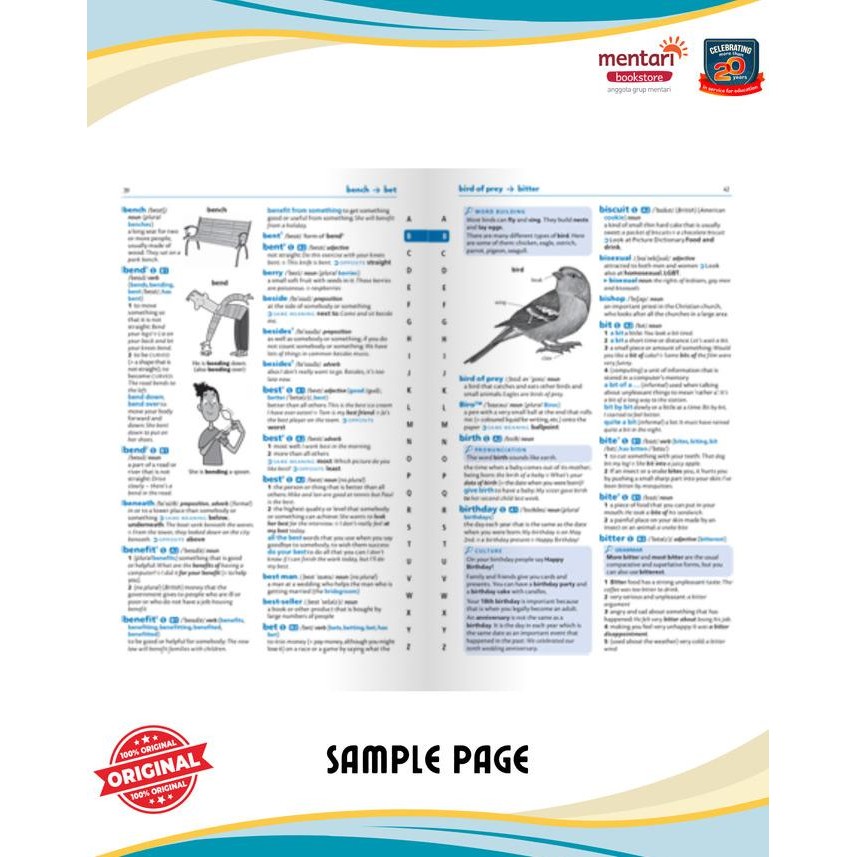 Terlaris Oxford Essential Dictionary (3Rd Edition) Pack | Kamus Bahasa Inggris Ready Stok
