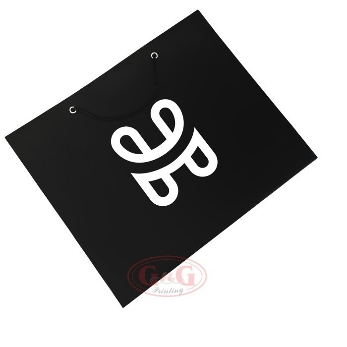 Paper Bag Premium Tebal Custom Print / Shopping Bag / Doff/Uk. Kecil 3