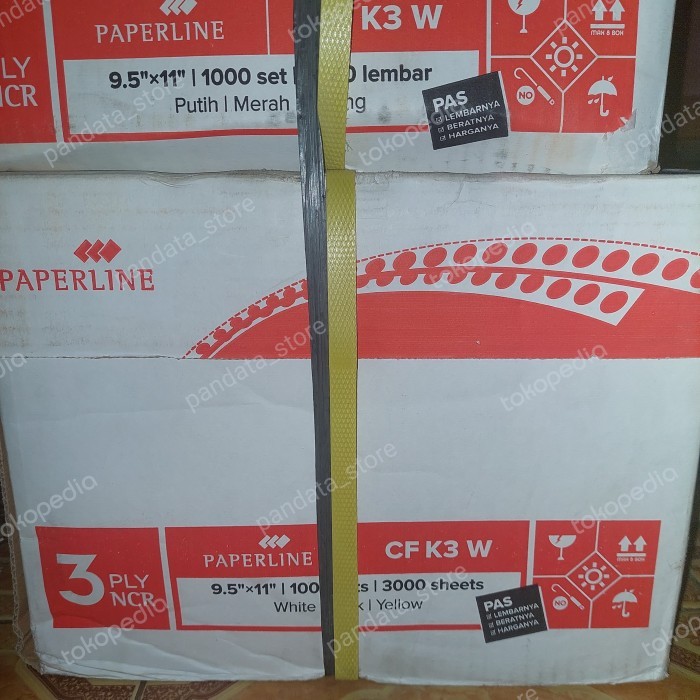 

HOT SALE! kertas komputer continuous form 3ply 9,5x11 Paperline