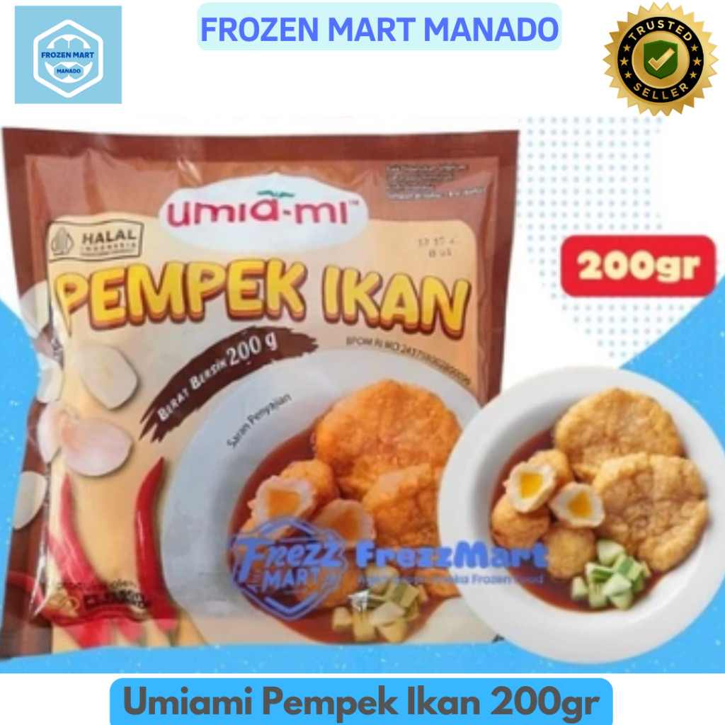 

Umiami Pempek Ikan plus Bumbu 200gr - Frozen Mart Manado (Frozen Food Manado)