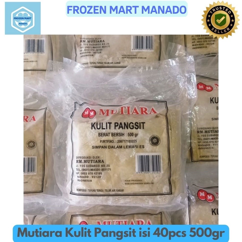 

Mutiara Kulit Pangsit isi 40pcs 500gr - Frozen Mart Manado (Frozen Food Manado)