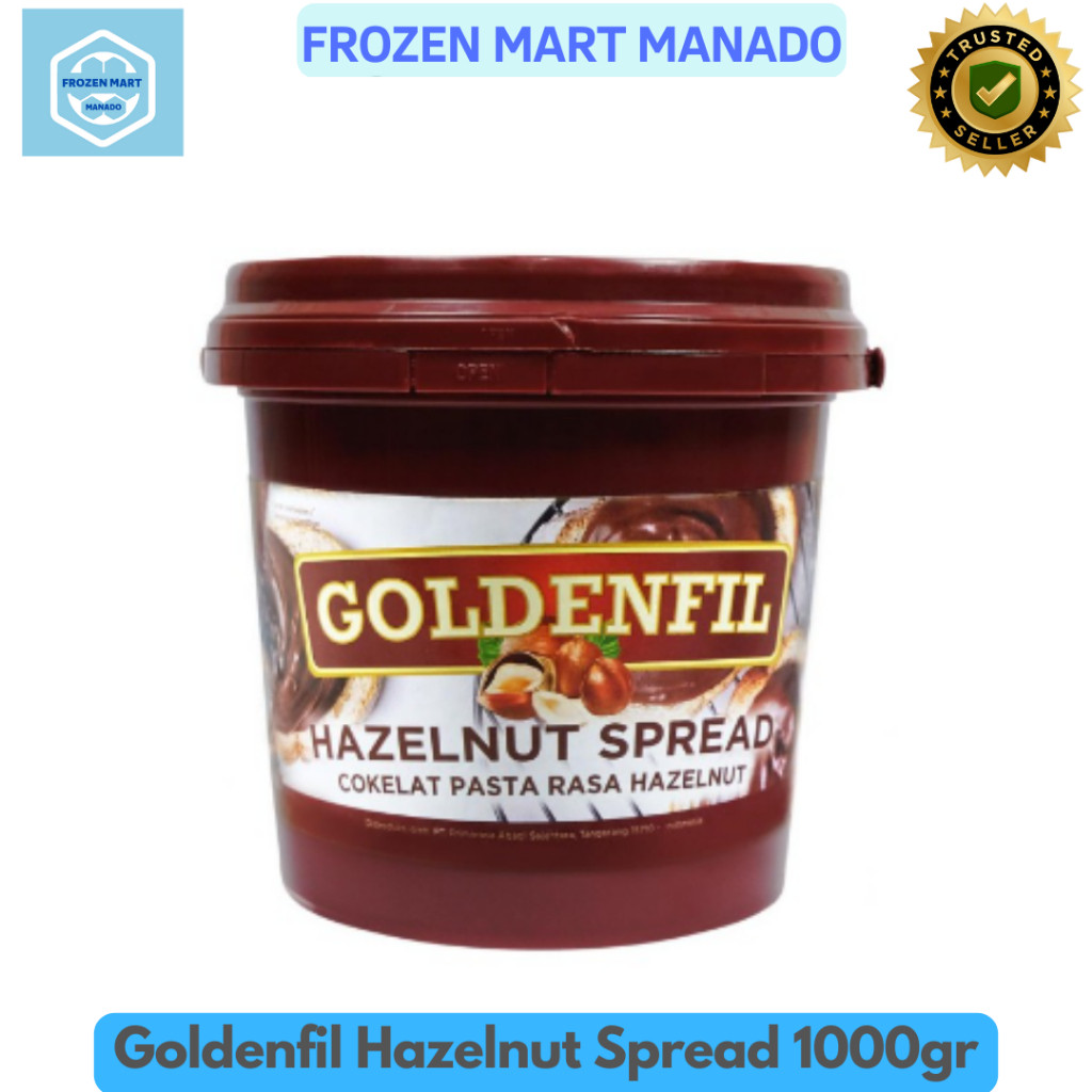

Goldenfil Hazelnut Spread 1000gr - Frozen Mart Manado (Frozen Food Manado)