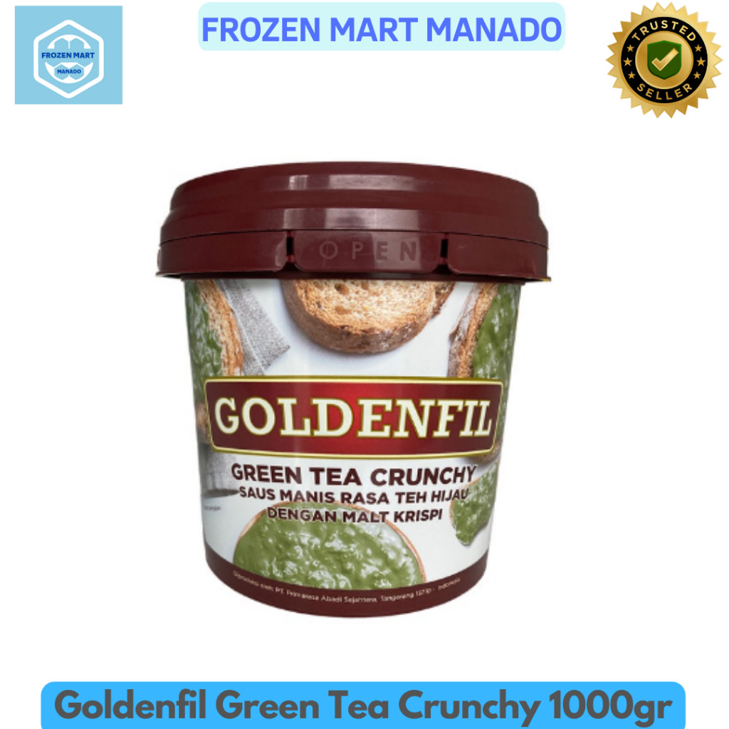 

Goldenfil Green Tea Crunchy 1000gr - Frozen Mart Manado (Frozen Food Manado)