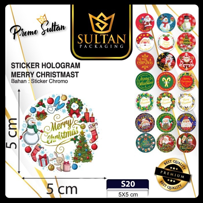

StickerSticker MurahHologram EmasSticker Merry ChristmasS20