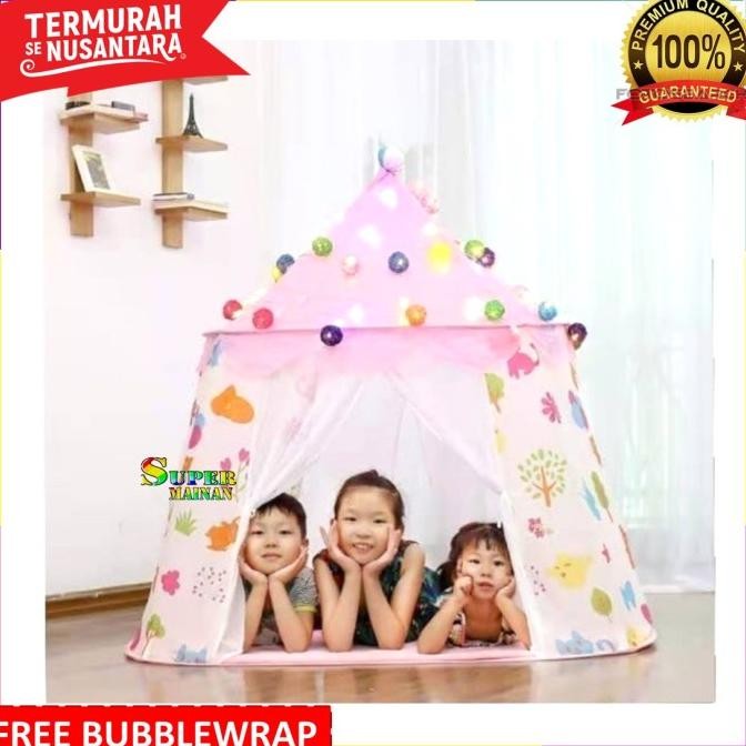 Spesial Kado Ulang Tahun Anak Perempuan Laki Laki Tenda Anak Set Besar Jumbo