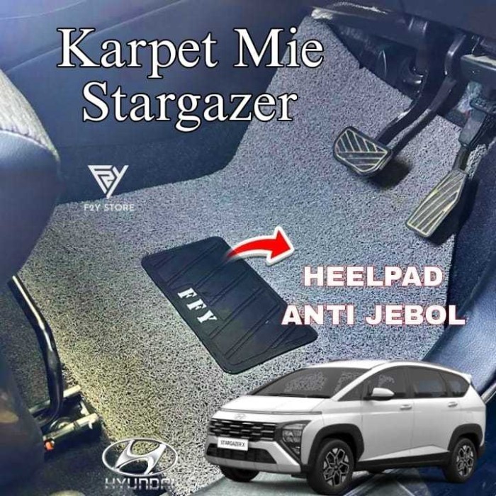 

TERLARIS KARPET MOBIL MIE BIHUN STARGAZER FULL SET BAGASI MURAH!!! MURAH