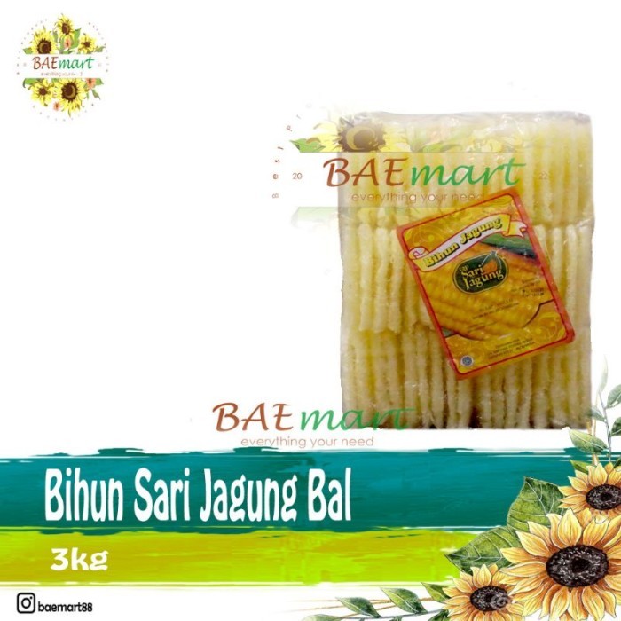 

TERLARIS BIHUN SARI JAGUNG 3KG PER BAL - GROSIR TERMURAH MURAH!!! MURAH