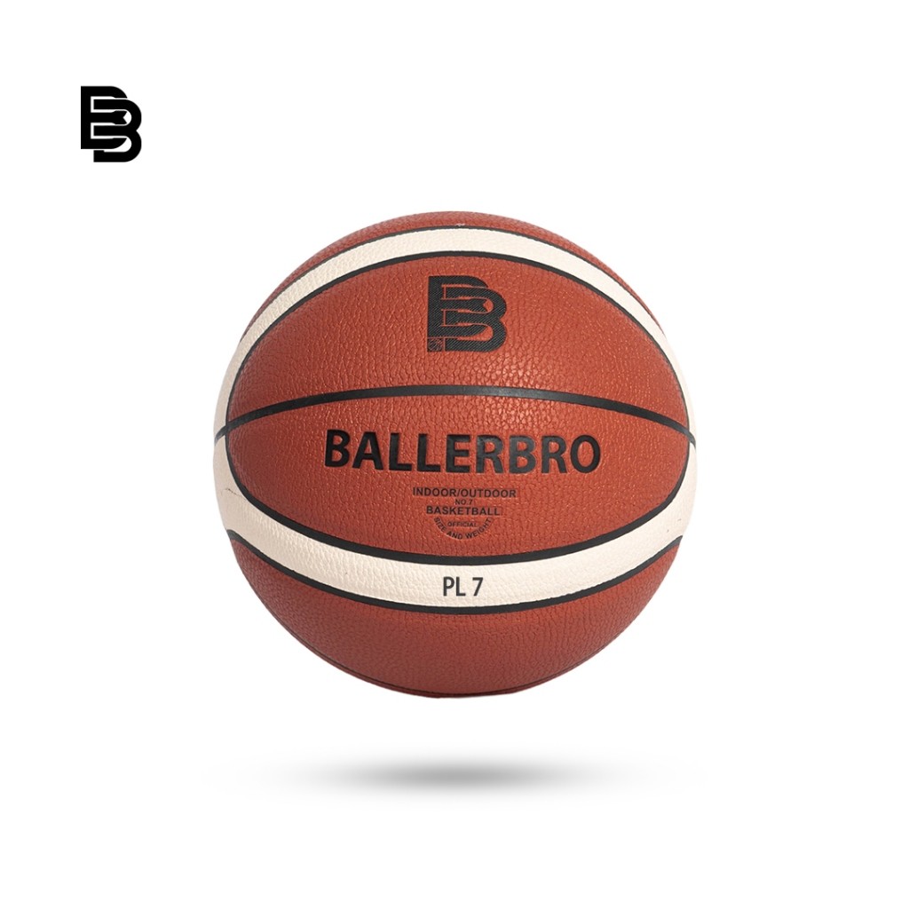Terbaru Bola Basket Ballerbro Pl Series (Pro Leather) Pl6 & Pl7 Bola Basket Outdoor Bola Basket Size