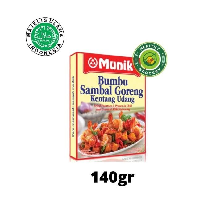

Munik Bumbu Sambal Goreng Kentang Udang 140Gr Original