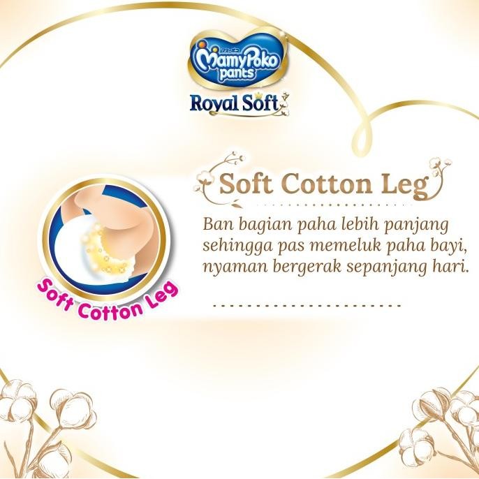 || PROMO POPOK BAYI / PAMPERS ~`~ MamyPoko Pants Royal Soft Organic Cotton - M 64 - Girls - Popok Ce