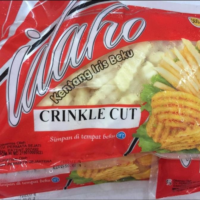 

Idaho Crinckled Cut Kentang Goreng Iris Beku Idaho Original