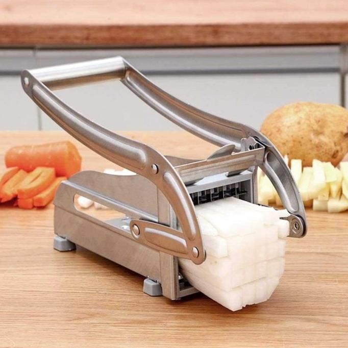 

Eecoo Alat Pemotong Kentang Manual Potato Slicer Easy To Clean -E-25Cm Original
