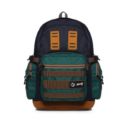 Bloods Tas Backpack Felipe 04 Navy Green