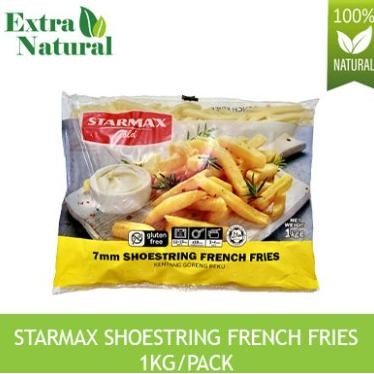 

Kentang Starmax 1Kg / Kentang Shoestring Starmax Gold 1 Kg Original