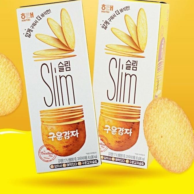 

Haitai Baked Potato Chips - Snack Kentang Panggang Korea Original