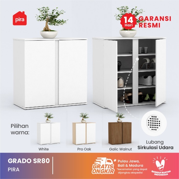 Pira - Grado Sr80 Rak Sepatu