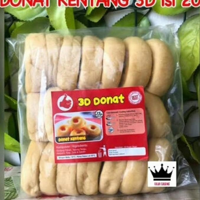 

Donat Kentang Isi 20 Plus Gula Original