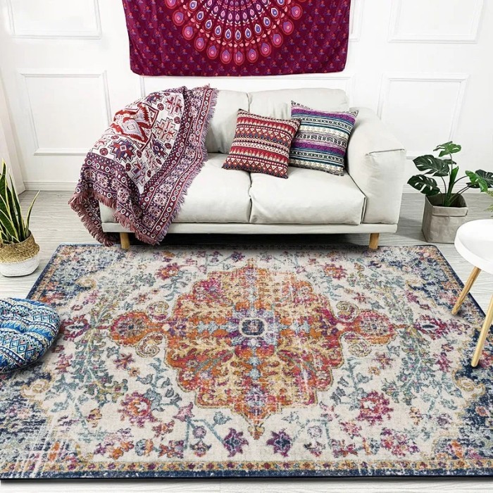 Karpet Estetik Boho Rustic
