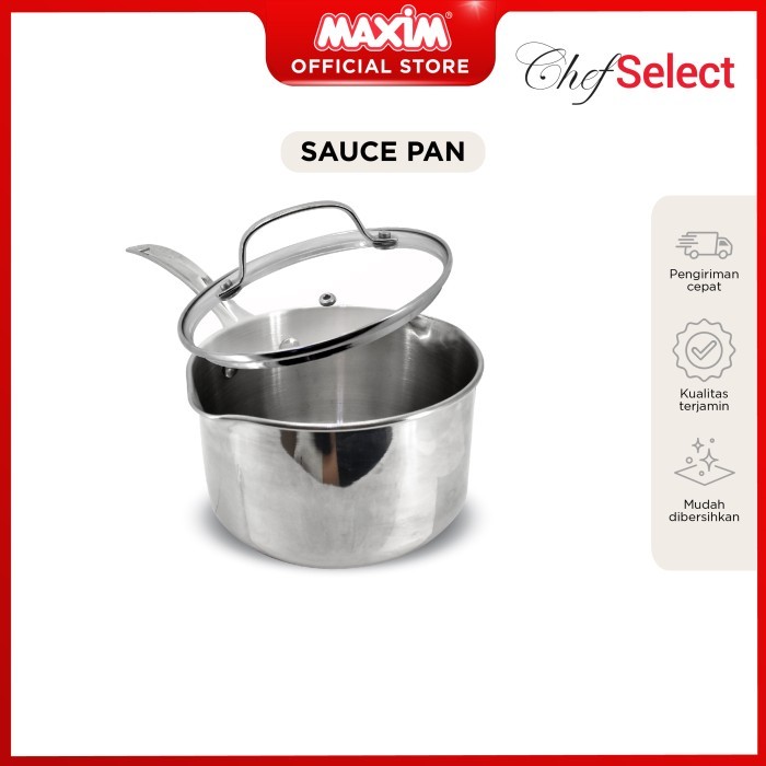 Maxim Chef Select - Panci 18Cm Stainless Steel