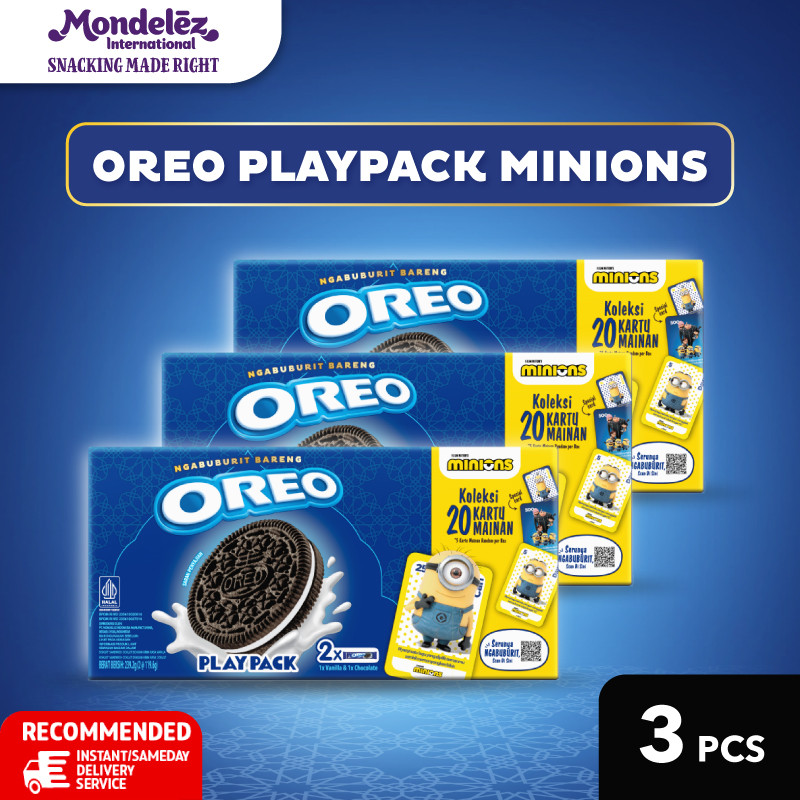 

Oreo Playpack Minion (2 x 119.6g) Multipack 3x